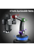 ASFAL Ultra Güçlü Vantuzlu, Cam ve Torpido Üstüne Yapışan Araç İçi Telefon Tutucu, Yatay ve Dikey Kullanım - 2