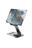 ASFAL 360° Dönebilen Katlanabilir Uzayan Masaüstü Telefon Ve Tablet Standı Telefon Ve Tablet Tutucu thumbnail 1