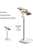 ASFAL Uzunluğu ve Açısı Ayarlanabilir Masaüstü Telefon Tutacağı 40 cm Uzunluk Fonksiyonel Telefon Standı - 2