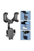 ASFAL Araç Içi Dikiz Aynası Telefon Tutucu uyumlu 360° Dönebilen Yatay Ve Dikey Kullanıma Uygundur - 1