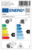 Momo 215/65 R16 102V XL M4 Four Season Oto Dört Mevsim Lastiği ( Üretim Yılı: 2025 ) - 4