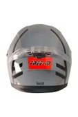Free-M 965 Upset Nardo Gri-siyah Çene Açılır Kask - 4