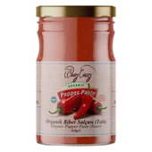 Organik Biber Salçası (Tatlı) (610 gr)   İlave tuz içermez - 1