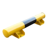Otopark Lastik Stoperi Araç Stoperi Otopark Sonlandırma Bariyeri Demiri 60 cm Ø60mm 3mm - 1