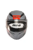 Free-M 965 Upset Nardo Gri-siyah Çene Açılır Kask - 3