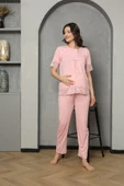 Üçlü Lohusa & Hamile Gecelik Sabahlık Takım 1035 - 2