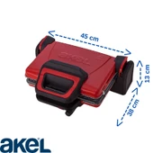AKEL AB680 Tostall Tost Makinesi – Granit Kaplama, Çıkarılabilir Plakalı - 2