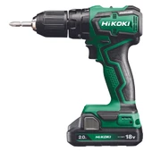 Hikoki DV18DD-2.0 18V/2.0Ah 55Nm Çift Akülü Şarjlı Darbeli Kömürsüz Matkap - 1