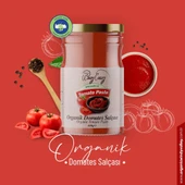Organik Domates Salçası 2'li Paket  (650gr+650gr) İlave Tuz İçermez - 5