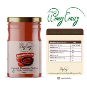 Organik Domates Salçası 2'li Paket  (650gr+650gr) İlave Tuz İçermez - 2