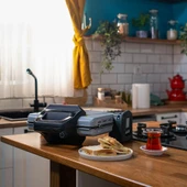 AKEL AB680 Tostall Tost Makinesi – Granit Kaplama, Çıkarılabilir Plakalı - 4