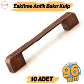 Radus 10 Adet Antik Bakır Metal Kulp 96 mm Mobilya Çekmece Mutfak Dolabı Dolap Kulpları Kulbu Kulpu thumbnail 1