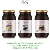 Organik Pekmez Seti (3'lü Set) - Üzüm, Dut, Keçi Boynuzu Pekmezi - 1