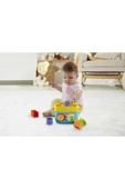FISHER PRICE Fisher-Price Renkli Bloklar - Kova ve 10 Adet Blok Yerleştirme Oyunu FFC84 - 2