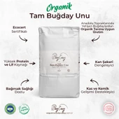 Organik Tam Buğday Unu (2 Kg)  Yerli ürün - 7
