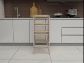 Ahşap Çocuk Öğrenme-Etkinlik Kulesi - 1