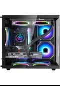 Segotep Brave W1 750W 80+ Bronze Midi Tower Bilgisayar Kasası Siyah - 2
