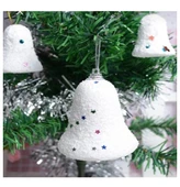 Party Marty Yılbaşı Süsü Karlı Çan 6Lı - 1