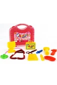 Funny Toys Çantalı Doktor Seti 11 Parça Kırmızı Kutuda - 1