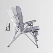 Orcamp OUT-2175 Trono 3 Kademeli Katlanır Kamp Sandalyesi - 4