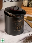 Metal Kapaklı Saklama Kabı Erzak Kabı Organizer Kutu (Anne Kız Lezzetli Mutfaklar Baskılı) - 3