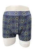 Zenura Erkek Desenli Boxer - Geometrik Yıldız Desen – 2304d - 3