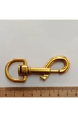 2 Adet Tasma Kancası, Fırdöndülü Kancalı, Dağcı Kancası Gold renk - 1