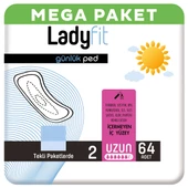 Ladyfit Günlük Ped Uzun 64 Ped - 1