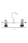 10 Adet Mandallı Tel Etek Pantolon Askısı 23 cm - 1