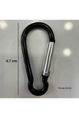 15 Adet Alüminyum Tel Dağcı Kancası Dış Boyut 4,7 Cm Tel Çapı 3,6 Mm - 1