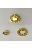 20 Adet Çanta Kilidi Rengi Gold - 2