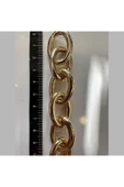 Alüminyum Zincir Za204-4.6x20x28 Renk Gold 5 Metre Fiyatıdır - 1
