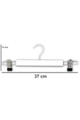 12 Adet Mandallı Etek Pantolon Askısı 37 Cm - 1
