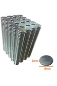 Neodyum Mıknatıs 18 x 2 mm Nikel Minimum Minimum Satış Metrajı 40 Metre - 1