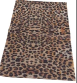 Angel Çanta Aksesuar Leopar Desenli Taşlı 40x24 cm Kendiliğinden Yapışkanlı Plaka Sticker - 2