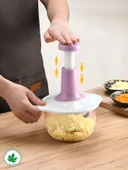Bas Kes Xl Pratik El Robotu 1500ml Yeni Nesil Doğrayıcı, Büyük El Rondosu , Pratik Rondo - 8