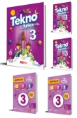KIRMIZI BEYAZ YAYINLARI 3.SINIF TÜRKÇE - MATEMATİK 1/2 - HAFTALIK ÖĞRENME TAKİP SİSTEMİ 1/2 5'Lİ SET - 1