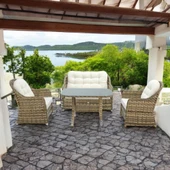 Radiance | Rehome Rattan Bahçe Oturma Grubu | 2+1+1+ Sehpa - 1