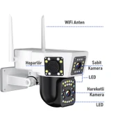 O-kam 3014 Dual Lens Wifi Kamera 6MP - 5