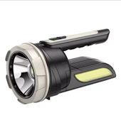Ps-22024 Ultra Güçlü Uzun Menzilli 20W+COB LED Şarlı El Feneri Projektör - 1