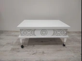 Aras 5 Kademeli Tekerlekli Akıllı Sihirli Orta Sehpa 60x90 - 1