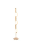 burenze Modern Lambader Gold Sarı Zincir Tasarım Detaylı Ledli Abajur - 1