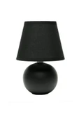 burenze Sarah Modern Tasarım Siyah Şapka Abajur Siyah Gövde - 2