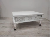Aras 5 Kademeli Tekerlekli Akıllı Sihirli Orta Sehpa 60x90 - 2