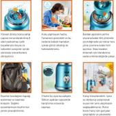 Yui M18 3'ü 1 Arada Retro Smoothie Blender Seti (Yui Türkiye Garantili) thumbnail 8