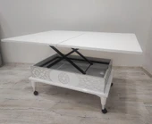 Aras 5 Kademeli Tekerlekli Akıllı Sihirli Orta Sehpa 60x90 - 3