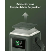 Anker 548 Powerbank 60000mAh - PowerCore Reserve 192Wh Taşınabilir Hızlı Şarj Cihazı - 60W - Solar Şarj Girişli - Siyah - A1294 (Anker Türkiye Garantili) - 5