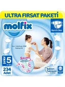 Molfix 5 Beden Junior 234'lü Bebek Bezi - 1