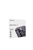 Shaza Iphone 15 Pro / 15 Pro Max Ile Uyumlu Darbeye Dayanıklı Mekanizmalı Safir Kamera Lens Koruyucu - 2