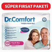 Dr.Comfort Yetişkin Bel Bantlı Hasta Bezi Small 30'lu 4 paket 120 adet - 1